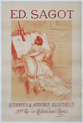 a woman sitting in a chair