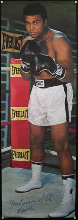 a man wearing boxing gloves