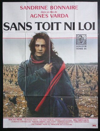 a poster of a man with long hair
