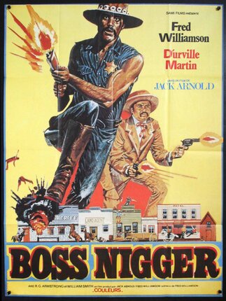 a movie poster of a man holding a gun