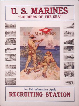 a poster of soldiers of the sea