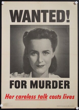 a poster of a woman