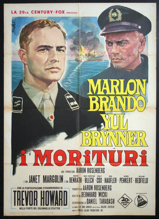 a movie poster of two men