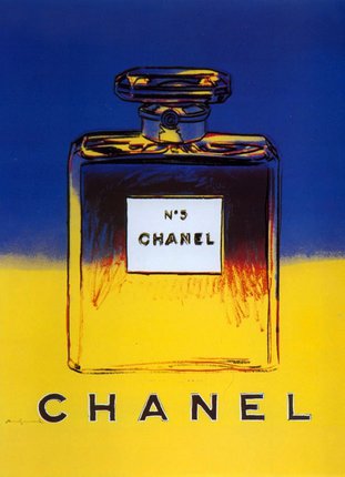 a bottle of chanel perfume