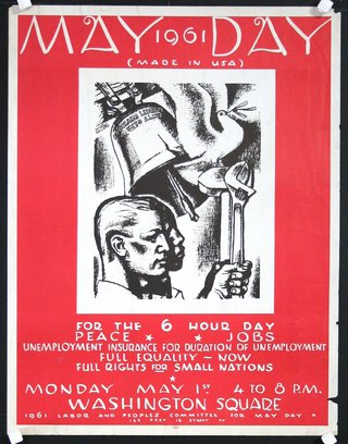 a poster for a labor day