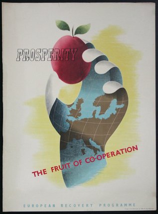 a poster with a fruit on it