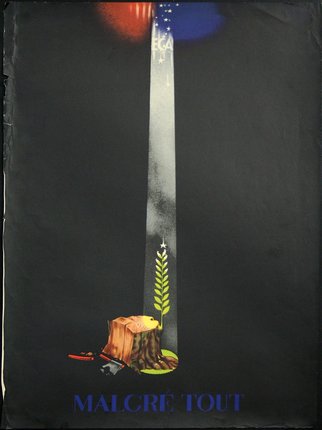 a poster of a sword