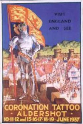 a poster of a knight