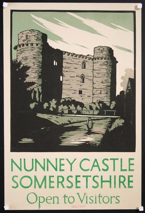 a poster of a castle