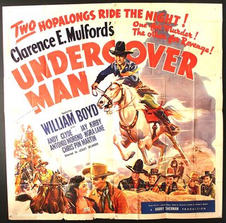 a movie poster with a horse and people on it