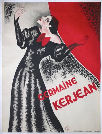 a poster of a woman