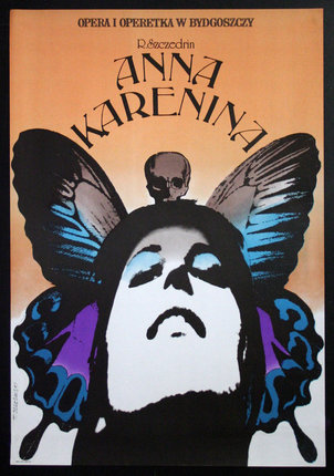 a poster of a woman with butterfly wings