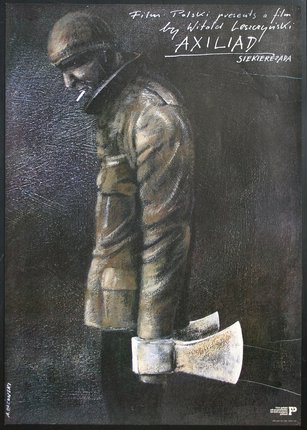 a painting of a man in a helmet