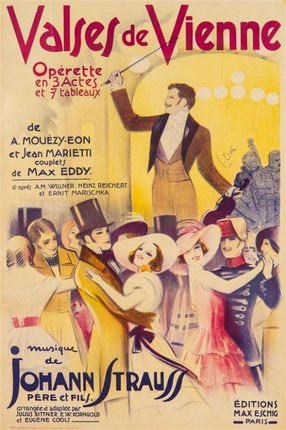 a poster of a man dancing with a group of people