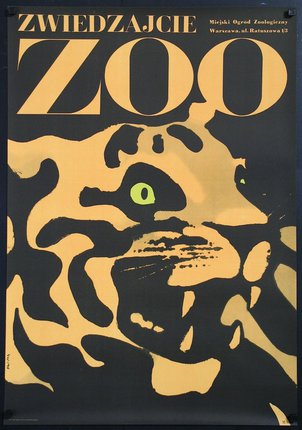 a poster of a tiger