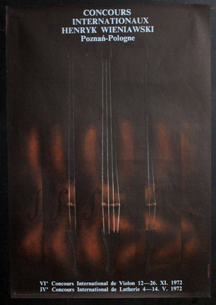 a poster of a stringed instrument