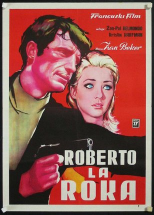 a movie poster of a man and a woman