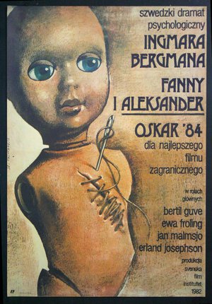 a poster of a doll