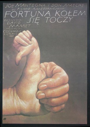 a poster of a hand giving a thumbs up