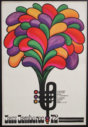 a poster of a musical instrument