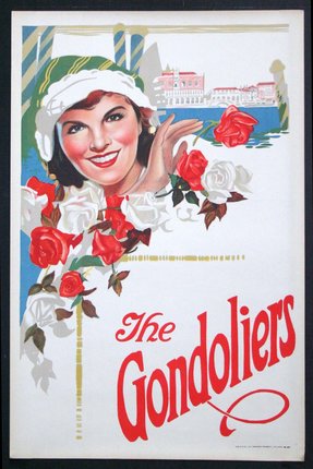 a poster of a woman with flowers
