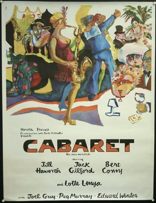 a poster of a famous cabaret