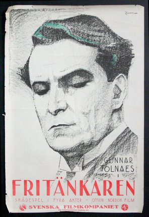a poster of a man