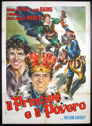 a movie poster of a man with a crown
