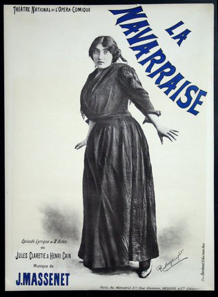 a poster of a woman in a long dress