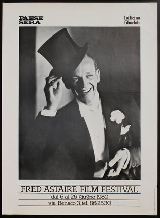 Fred Astaire wearing a top hat