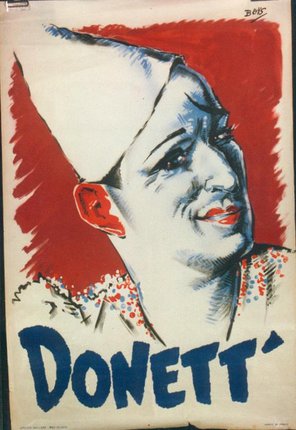 a poster of a woman