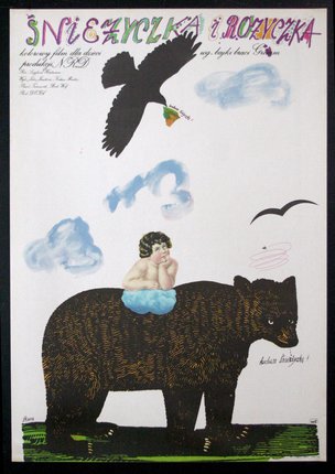 a child riding a bear