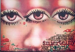 a poster with eyes and eyelashes