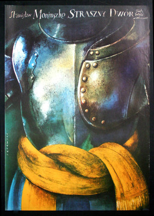 a poster of a knight's armor