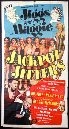 a movie poster with a group of women and a man