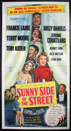 a movie poster with people singing