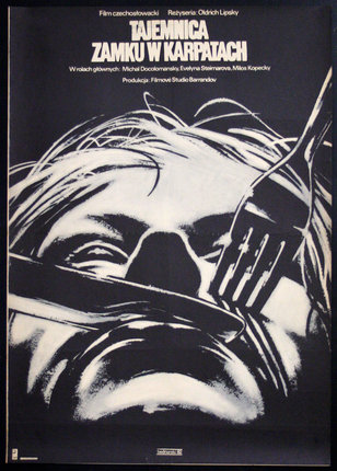 a movie poster of a man with a fork