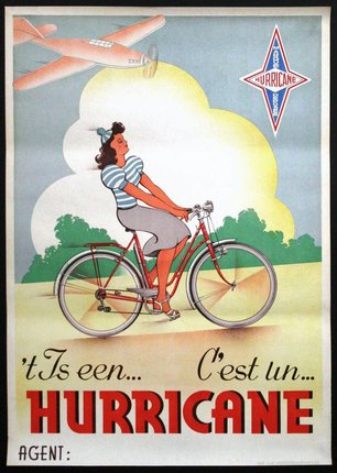 a woman riding a bicycle