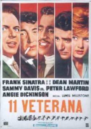 a movie poster with a group of men