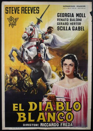 a movie poster with a woman riding a horse