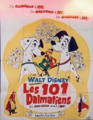 a movie poster with cartoon dogs