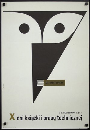 a poster of an owl