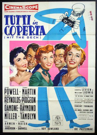a movie poster with people smiling