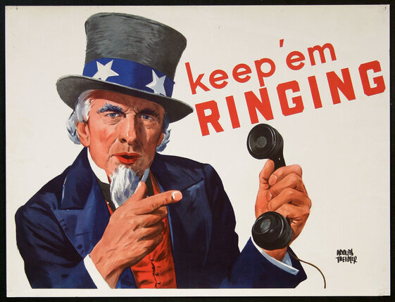 a man holding a phone