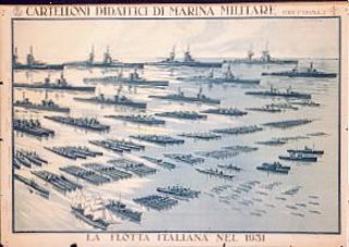 a poster of a military fleet