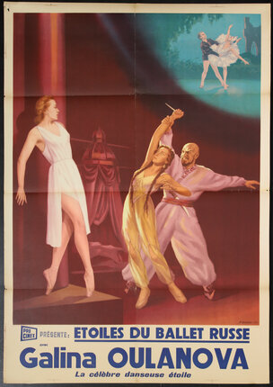 a poster of a ballet dancer