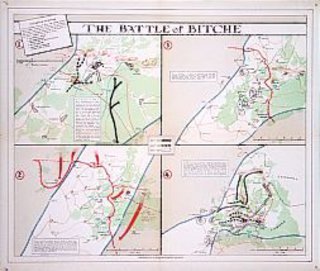 a map of a battle of bitche