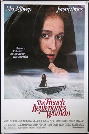a movie poster of a woman in a black robe