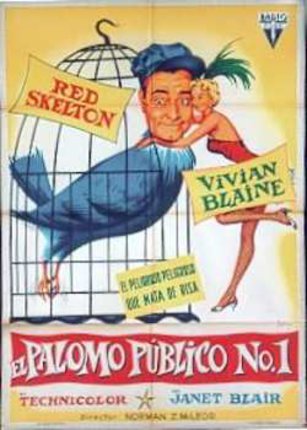 a poster of a man in a cage