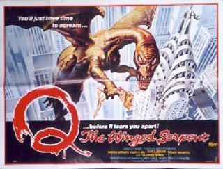 a movie poster of a dragon attacking a building